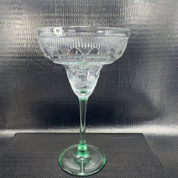 Cristal D'Arques Durand Margarita Glasses Set 2 Sombrero Cups Stemware Stems - Picture 11 of 12